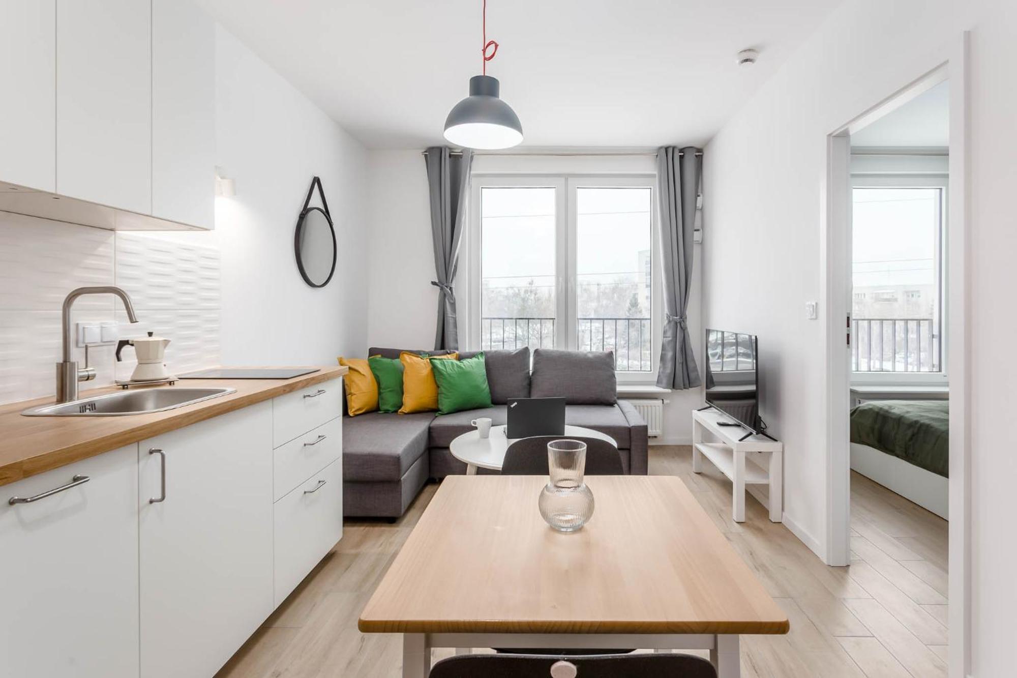 Enjoy! Ursynow Appartement Warschau Buitenkant foto
