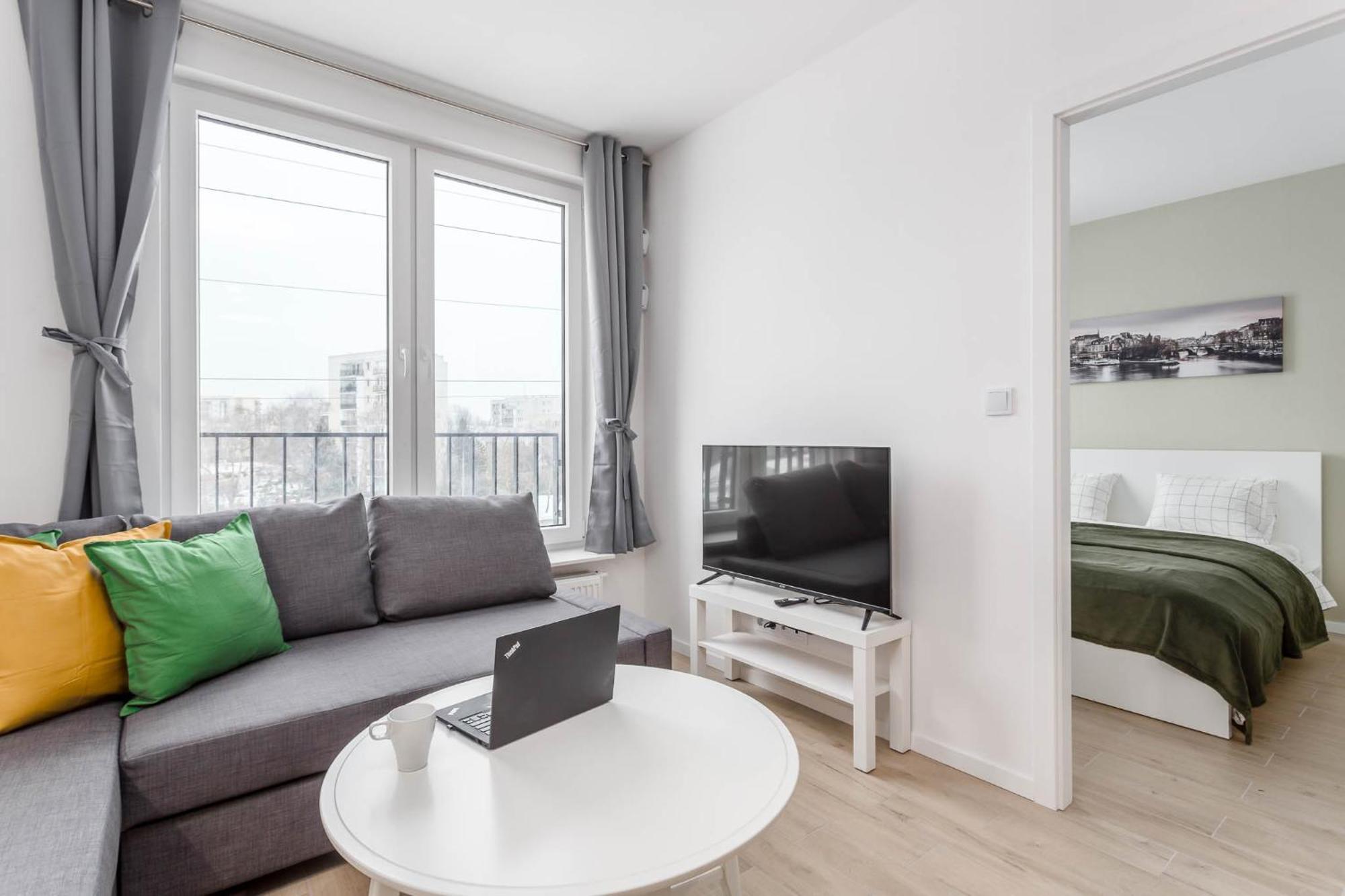 Enjoy! Ursynow Appartement Warschau Buitenkant foto